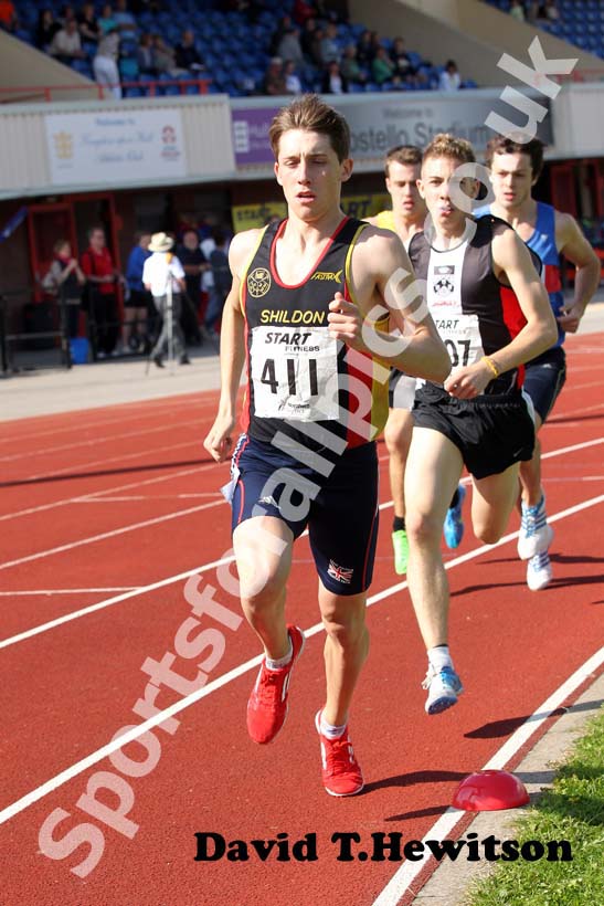 Cameron Boyek, under-20s 800 metres, Northern under-15/17/20s.